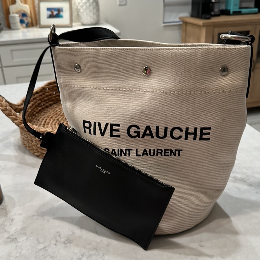 Saint Laurent Rive Gauche Bucket Bag *AUTHENTIC* LIMITED TIME PRICE REDUCTION! - Picture 5 of 10